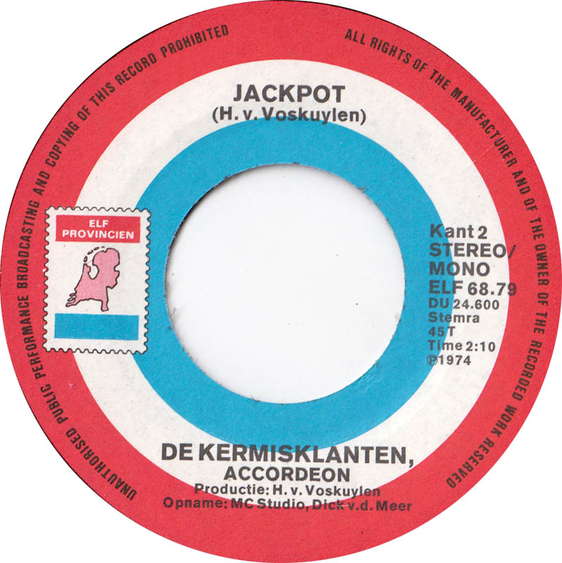 Kermisklanten - Zilveren Maan 39271 Vinyl Singles Vinyl Goed / Hoes Generic