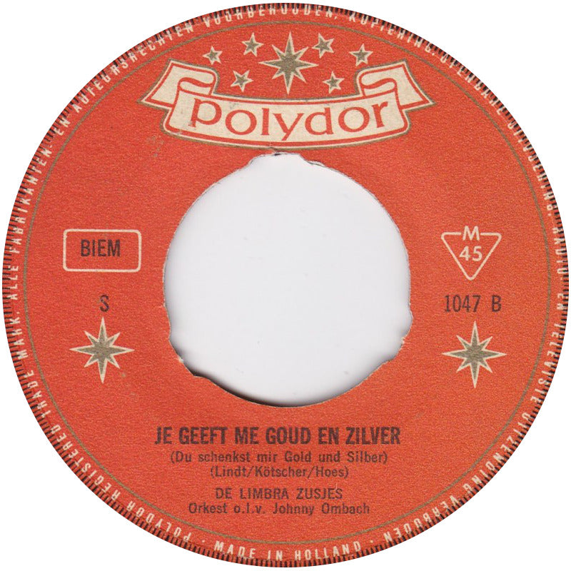 Limbra Zusjes - Tussen De Bergen 33716 Vinyl Singles Vinyl Goed / Hoes Generic