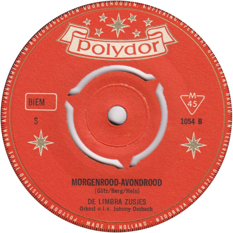 Limbra Zusjes - Twee Donkerrode Rozen 33735 Vinyl Singles Vinyl Goed / Hoes Generic