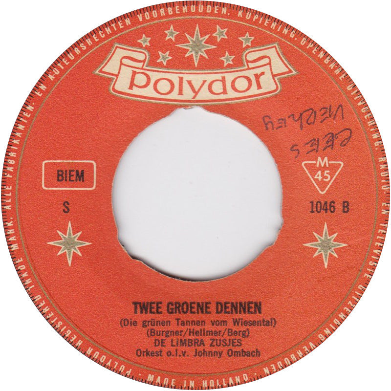 Limbra Zusjes - De Trouwe Herder 33733 Vinyl Singles Vinyl Goed / Hoes Generic