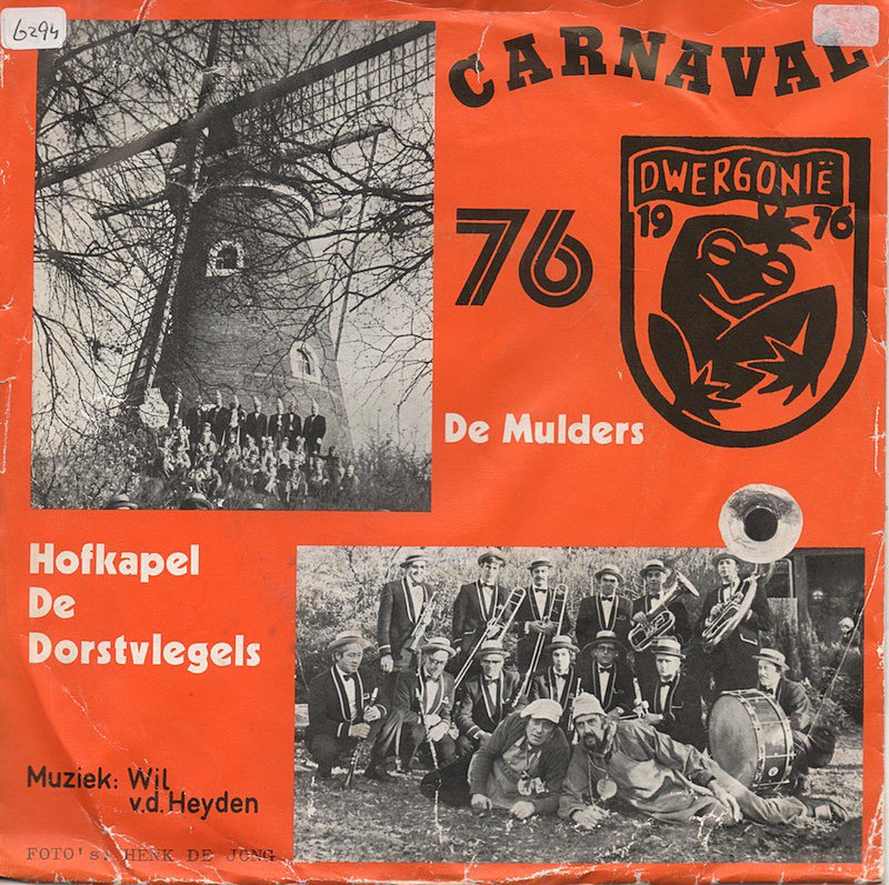 Mulders Met Hofkapel De Dorstvlegels - Carnaval 76 30082 Vinyl Singles Vinyl Goed / Hoes Goed