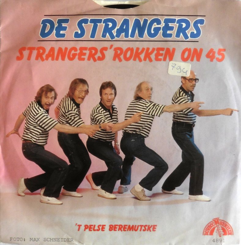 Strangers - Strangers' Rokken On 45 17651 Vinyl Singles Vinyl Goed / Hoes Goed