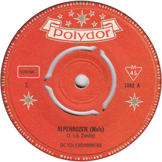 Volendammers - Alpenrozen 33956 Vinyl Singles Vinyl Goed / Hoes Generic