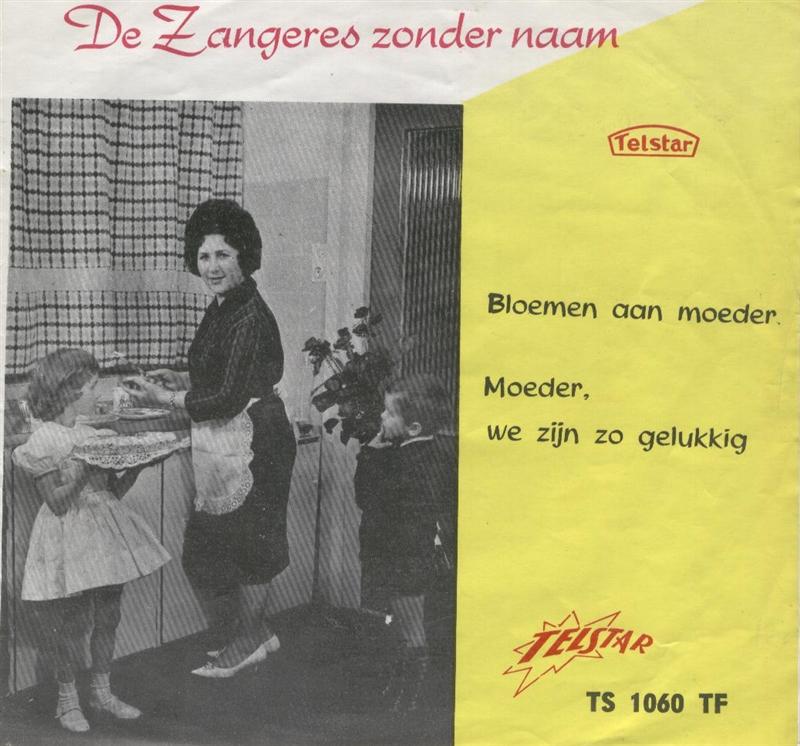 Zangeres Zonder Naam - Bloemen Aan Moeder Vinyl Singles Vinyl Goed / Hoes Goed