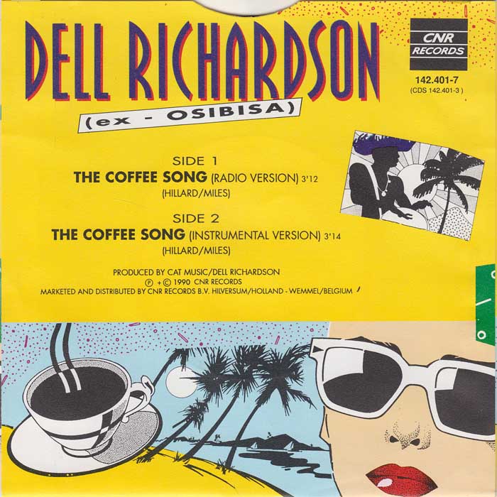 Dell Richardson - The Coffee Song 28852 Vinyl Singles Vinyl Goed / Hoes Goed