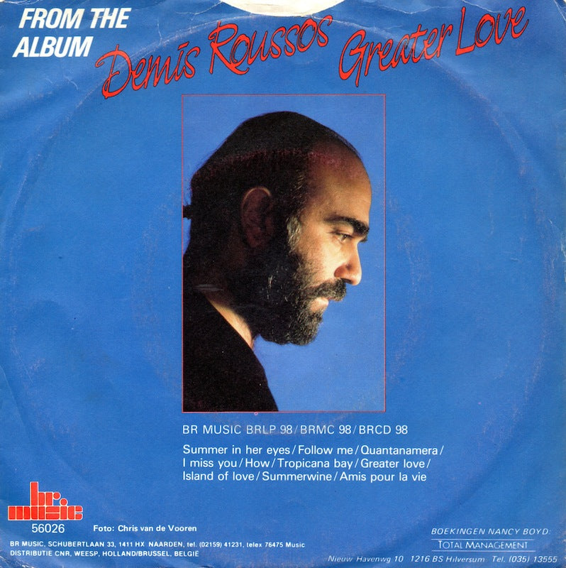 Demis Roussos & Nancy Boyd - Tropicana Bay 30695 Vinyl Singles Vinyl Goed / Hoes Goed