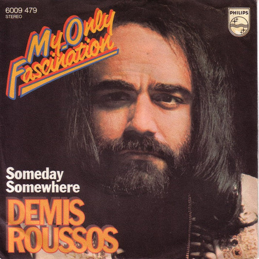 Demis Roussos - My Only Fascination 03844 Vinyl Singles Vinyl Goed / Hoes Goed