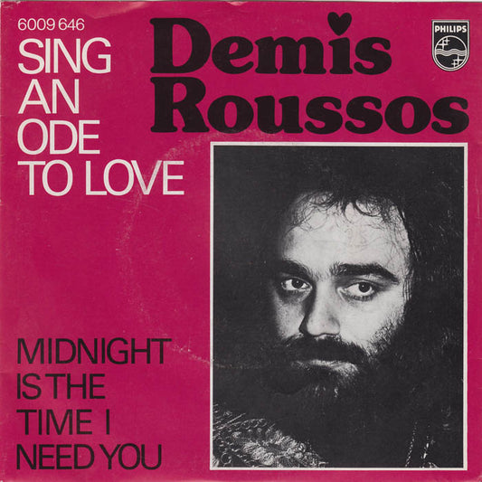 Demis Roussos - Sing An Ode To Love 36382 Vinyl Singles Vinyl Goed / Hoes Goed