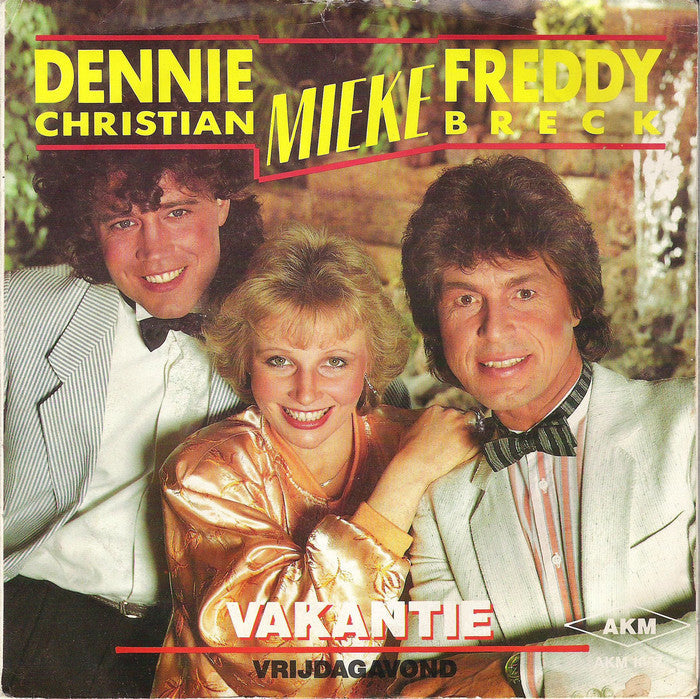 Dennie Christian, Mieke & Freddy Breck - Vakantie Vinyl Singles Vinyl Goed / Hoes Goed