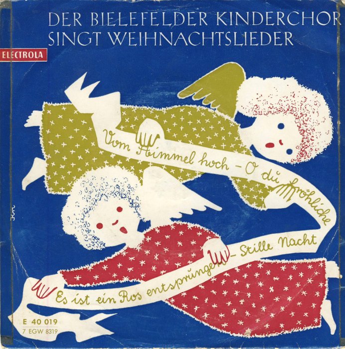 Bielefelder Kinderchor - Singt Weihnachtslieder 29333 Vinyl Singles EP Vinyl Goed / Hoes Redelijk