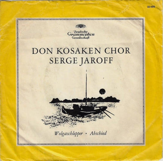 Don Kosaken Chor Serge Jaroff - Wolgaschlepper 12962 Vinyl Singles Vinyl Goed / Hoes Goed