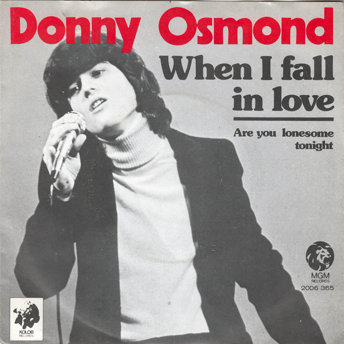 Donny Osmond - When I Fall In Love 17667 Vinyl Singles Vinyl Goed / Hoes Goed