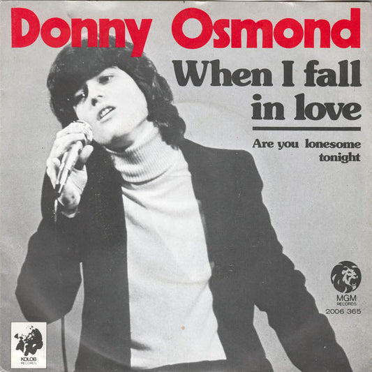 Donny Osmond - When I Fall In Love 17667 Vinyl Singles Vinyl Goed / Hoes Goed