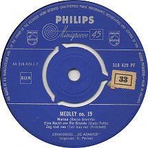 Draaiorgel De Arabier - Medley No. 19 18141 Vinyl Singles Vinyl Goed / Hoes Goed