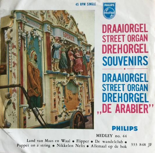 Draaiorgel De Arabier - Medley No.44 38959 Vinyl Singles Vinyl Goed / Hoes Goed