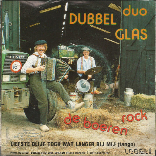 Duo Dubbel Glas - De Boerenrock 29593 Vinyl Singles Vinyl Goed / Hoes Goed