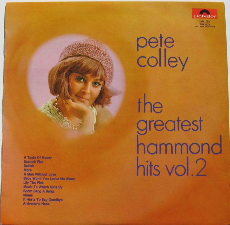 Pete Colley - The Greatest Hammond Hits Vol. 2 (LP) 50645 Vinyl LP Vinyl Goed / Hoes Goed