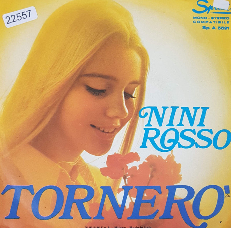 Nini Rosso - Tornerò 22557 Vinyl Singles Vinyl Goed / Hoes Goed