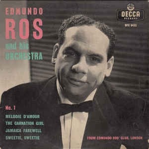 Edmundo Ros & His Orchestra - Edmundo Ros And His Orchestra - No.1 14822 Vinyl Singles EP Vinyl Goed / Hoes Goed