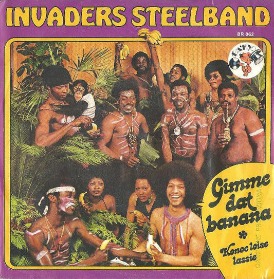 Invanders Steelband - Gimme Dat Banana 12038 Vinyl Singles Vinyl Goed / Hoes Goed