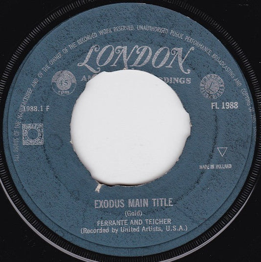 Ferrante And Teicher - Exodus 02045 Vinyl Singles Vinyl Goed / Hoes Generic