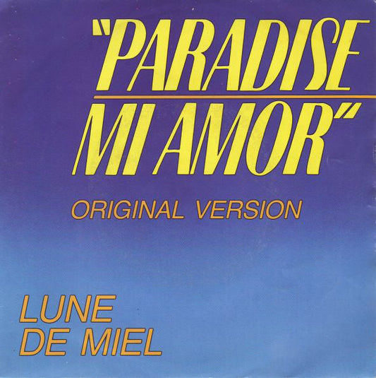 Lune De Miel - Paradise Mi Amor 12046 Vinyl Singles Vinyl Goed / Hoes Goed