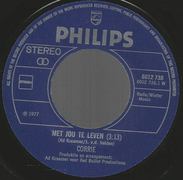 Corry - Met Jou Te Leven 24816