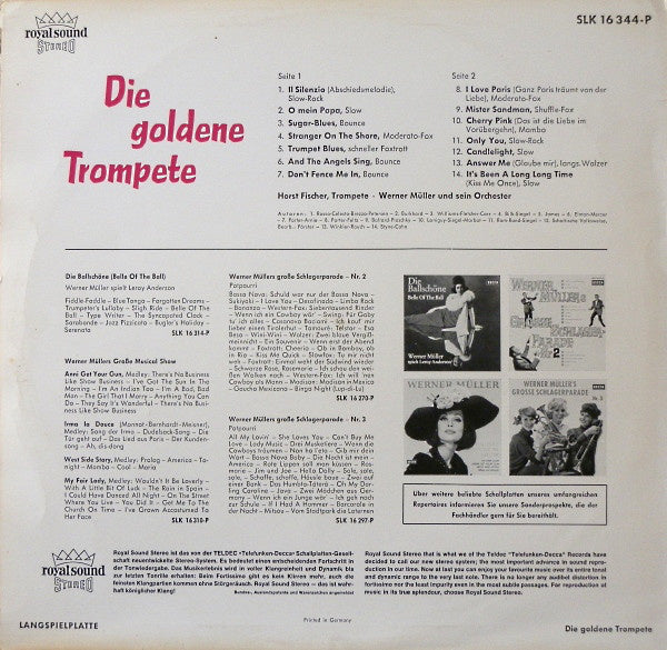 Werner Müller Und Sein Orchester - Die Goldene Trompete (LP) 40674