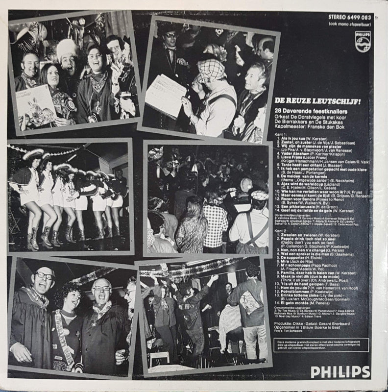 Orkest De Dorstvlegels - De Reuze Leut-Schijf! (LP) 40363 Vinyl LP Vinyl Goed / Hoes Goed