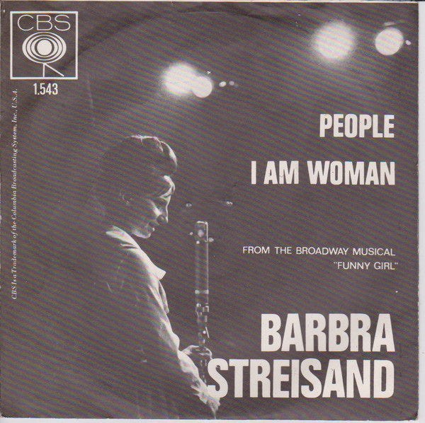 Barbra Streisand - People 09410 Vinyl Singles Vinyl Goed / Hoes Goed