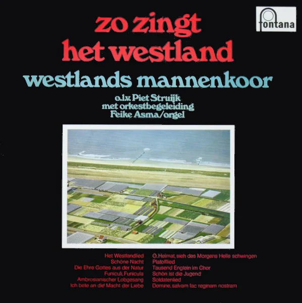 Westlands Mannenkoor - Cum Laude (30 Jaar Westlands Mannenkoor) (LP) 51574 Vinyl LP Vinyl Goed / Hoes Goed