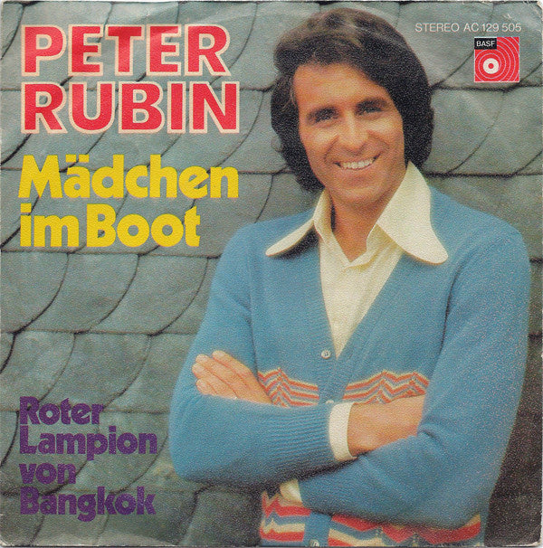 Peter Rubin - Mädchen Im Boot 22836 Vinyl Singles Vinyl Goed / Hoes Goed