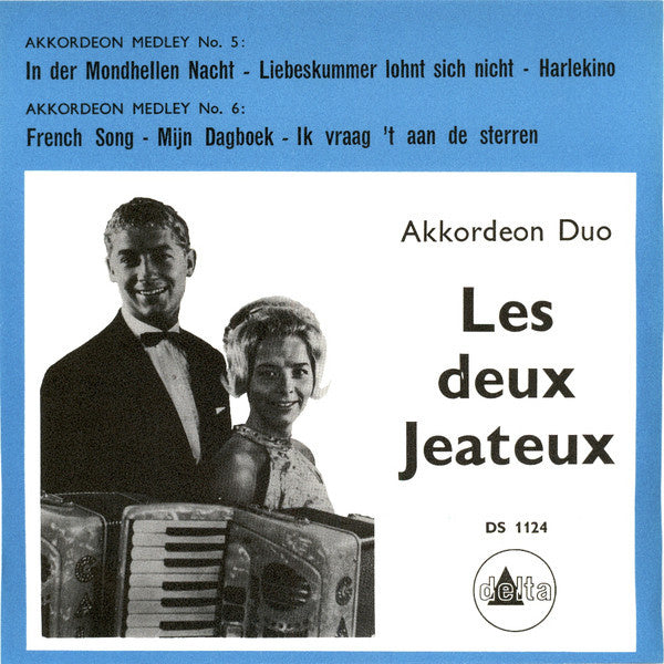 Akkordeon Duo Les Deux Jeateux - Akkordeon Medley No. 5 05444 Vinyl Singles Vinyl Goed / Hoes Goed