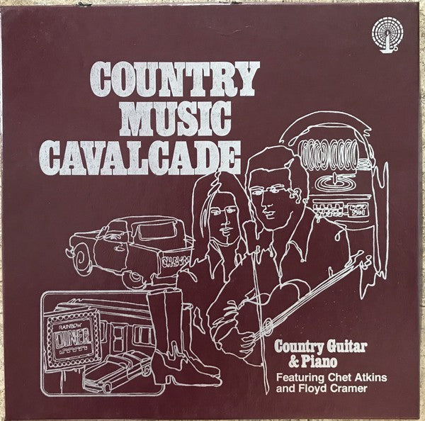 Chet Atkins And Floyd Cramer - Country Music Cavalcade Country Guitar And Piano (LP) 40970 Vinyl LP Vinyl Goed / Hoes Goed