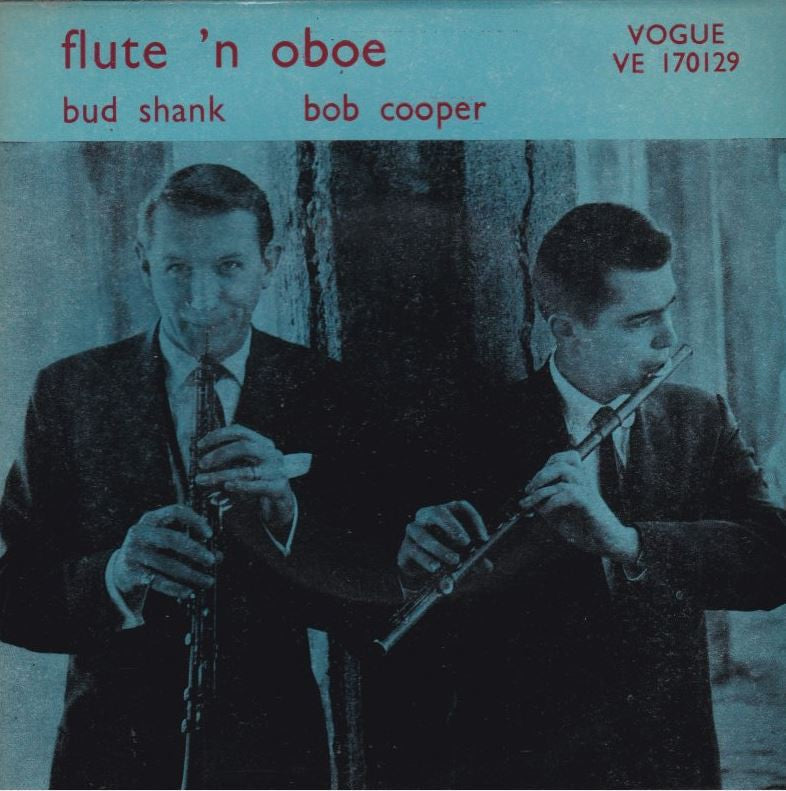 Bud Shank en Bob Cooper - Flute 'n Oboe 17712 Vinyl Singles EP Vinyl Goed / Hoes Goed