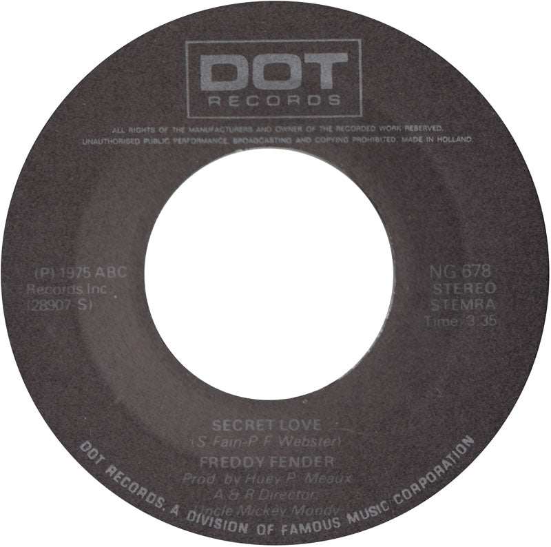 Freddy Fender - Secret Love 30216