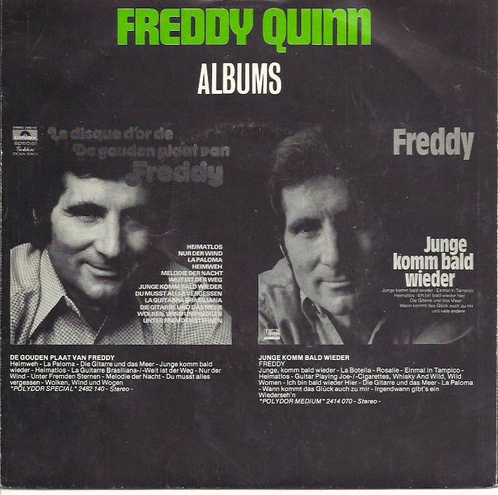 Freddy Quinn - I'll Dance With You No More Tango 33390