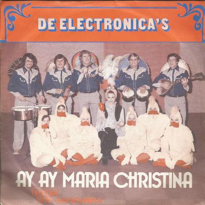 Electronica's - Ay Ay Maria Christina Vinyl Singles Vinyl Zeer Goed / Hoesje Goed "VINYLSINGLES.NL"