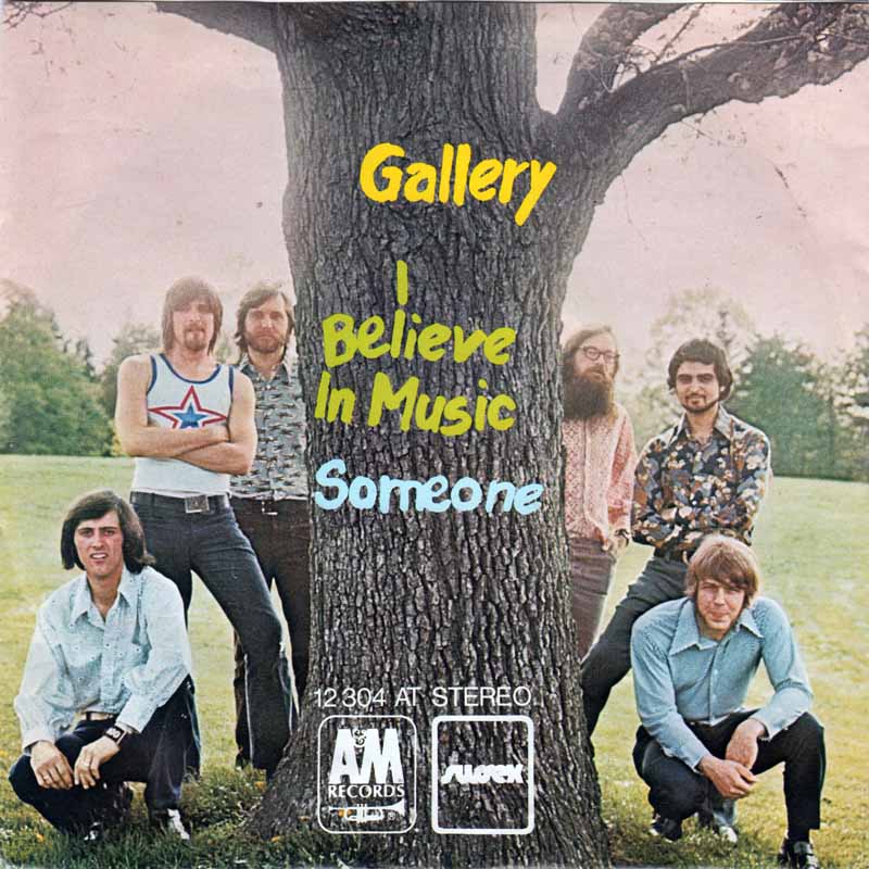 Gallery - I Believe In Music Vinyl Singles Vinyl Zeer Goed / Hoesje Goed "VINYLSINGLES.NL"