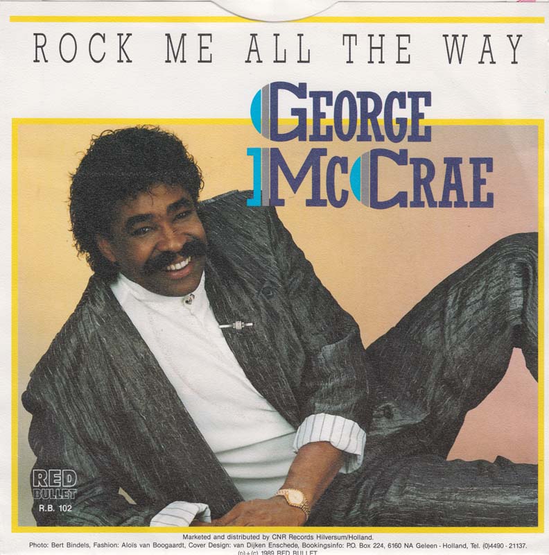 George McCrae - Rock Me All The Way Vinyl Singles Vinyl Zeer Goed / Hoesje Goed "VINYLSINGLES.NL"