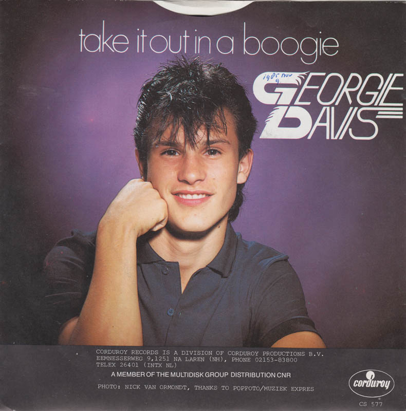 Georgie Davis - Take It Out In A Boogie 30529 Vinyl Singles Vinyl Goed / Hoes Goed