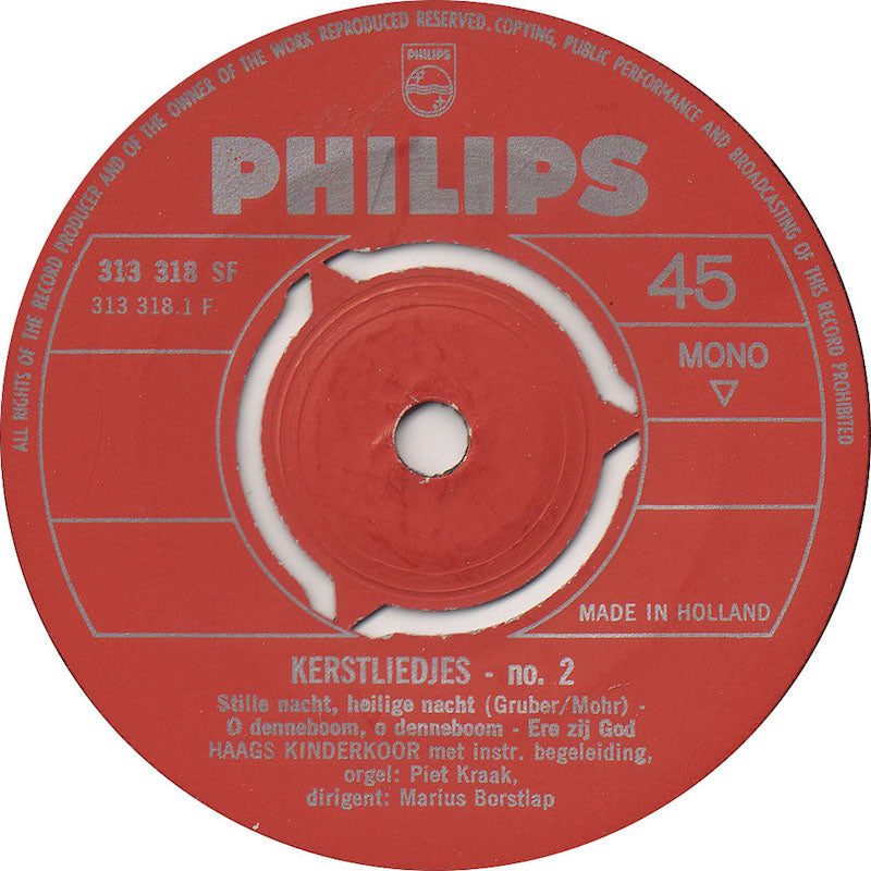 Haags Kinderkoor - Kerstliedjes No.2 18195 Vinyl Singles Vinyl Goed / Hoes Generic