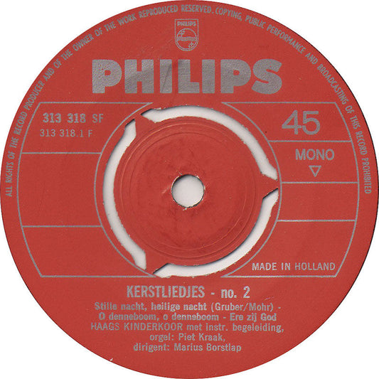 Haags Kinderkoor - Kerstliedjes No.2 18195 Vinyl Singles Vinyl Goed / Hoes Generic