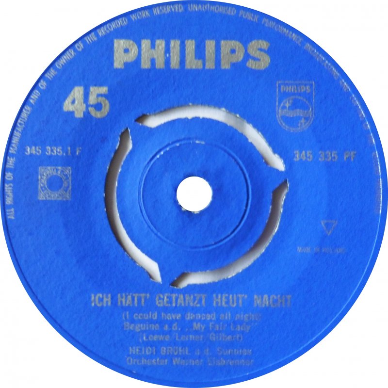Heidi Bruhl - Singt Aus My Fair Lady 02953