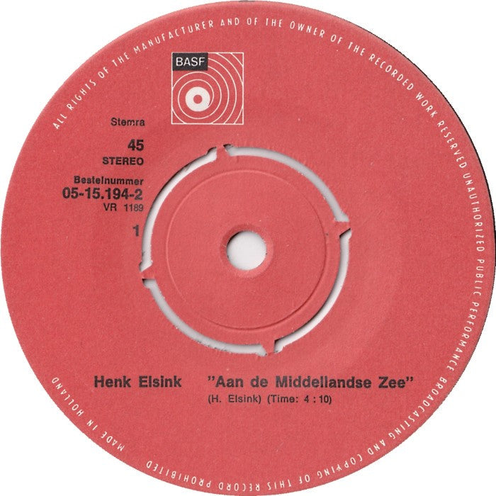 Henk Elsink - Am Mittelmeer 23419