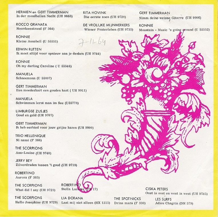 Hermien En Gert Timmerman - Mooi Is Het Leven Met Jou 00093 Vinyl Singles Vinyl Goed / Hoes Generic