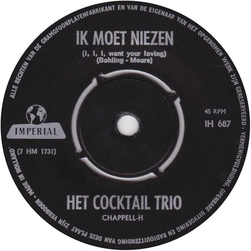 Cocktail Trio Met Medewerking Van Fiet Koster - Juanita Banana 17325 Vinyl Singles Vinyl Goed / Hoes Goed