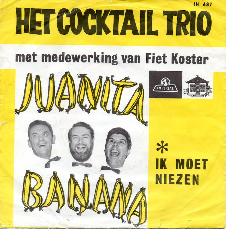 Cocktail Trio Met Medewerking Van Fiet Koster - Juanita Banana 17325 Vinyl Singles Vinyl Goed / Hoes Goed