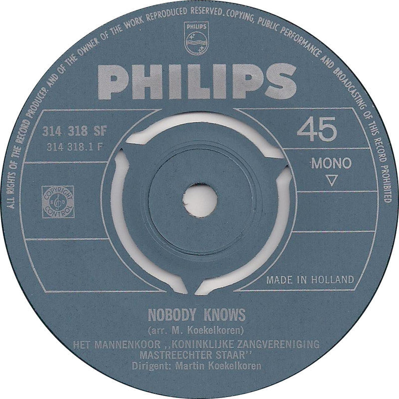 Mastreechter Staar - Onsterfelijke Melodieën 02119 Vinyl Singles Vinyl Goed / Hoes Generic