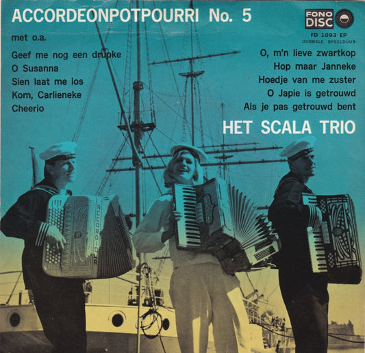 Scala Trio - Accordeonpotpourri no. 5 42670b Vinyl Singles EP Vinyl Goed / Hoes Slecht